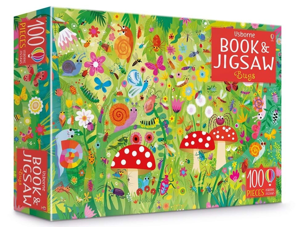 Usborne Book & Jigsaw (100pc) Series (5 Titles) - Pupsik Singapore