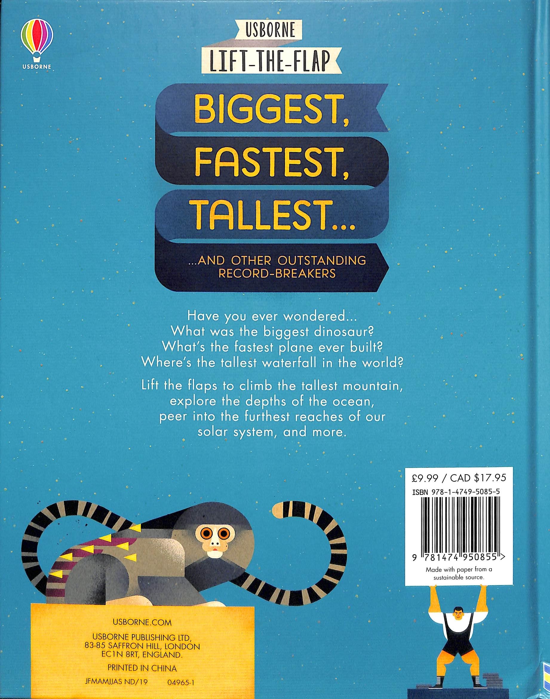 Usborne Lift-the-Flap Board Book Series - Age: 6+ (4 Titles) - Pupsik Singapore