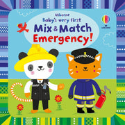 Usborne Baby's Very First Mix and Match Emergency Book
