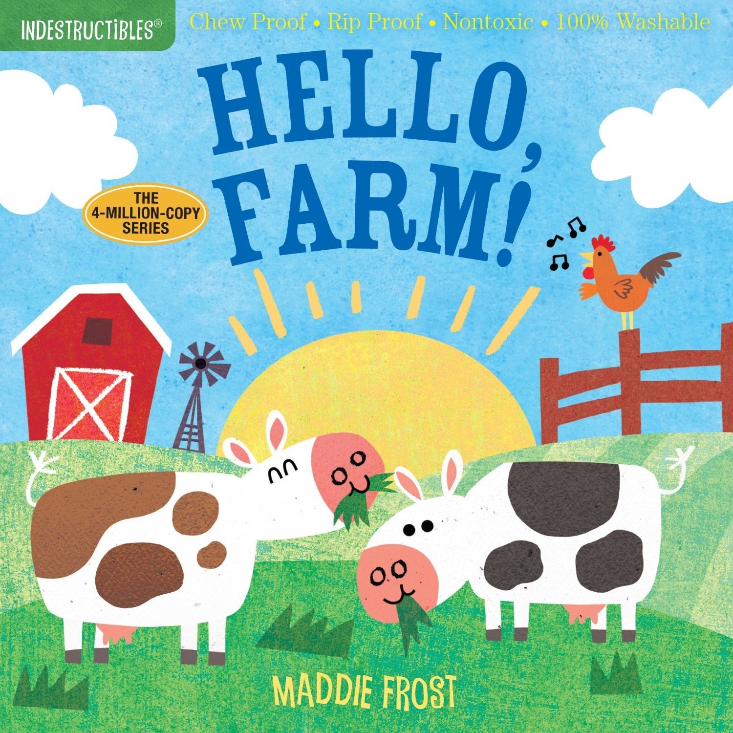 Hello, Farm! Baby Story Book (Indestructibles Series)