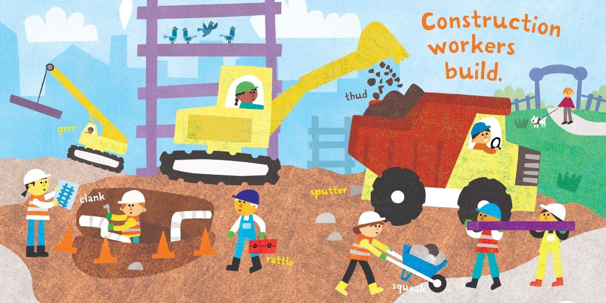 Busy City Baby Story Book (Indestructibles Series)