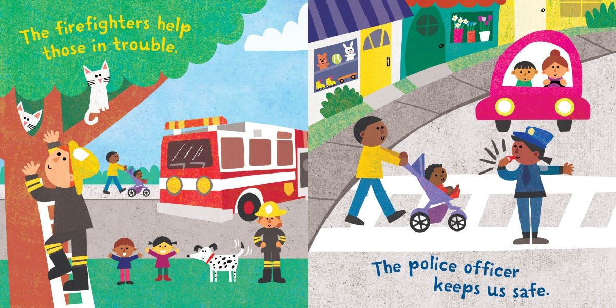 My Neighborhood Baby Story Book (Indestructibles Series)