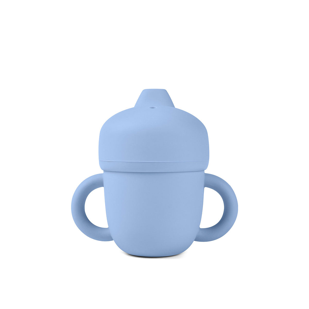 Biomom Double-Handled Acorn Silicone Sippy Cup, 180ml (2 Colors) - Pupsik Singapore