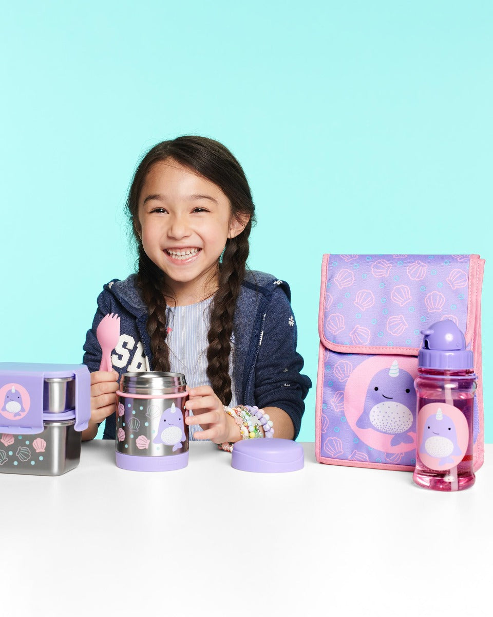 Skip Hop Zoo Straw Water Bottle, 13oz (12 Designs) - Pupsik Singapore