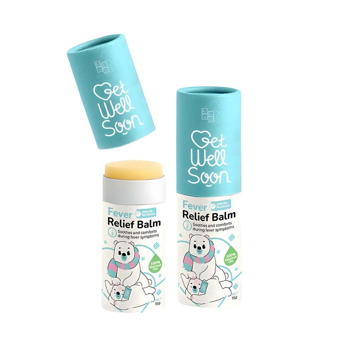 MyLO Get Well Soon Fever Relief Balm, 15g (Exp 04/28)