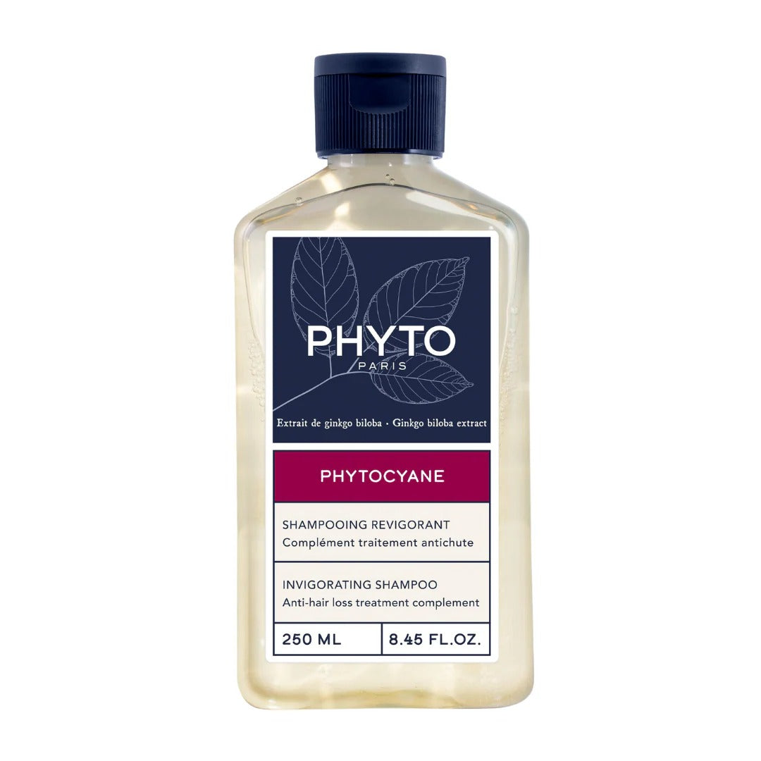Phyto Phytocyane Invigorating Shampoo, 250ml (Exp 01/28)