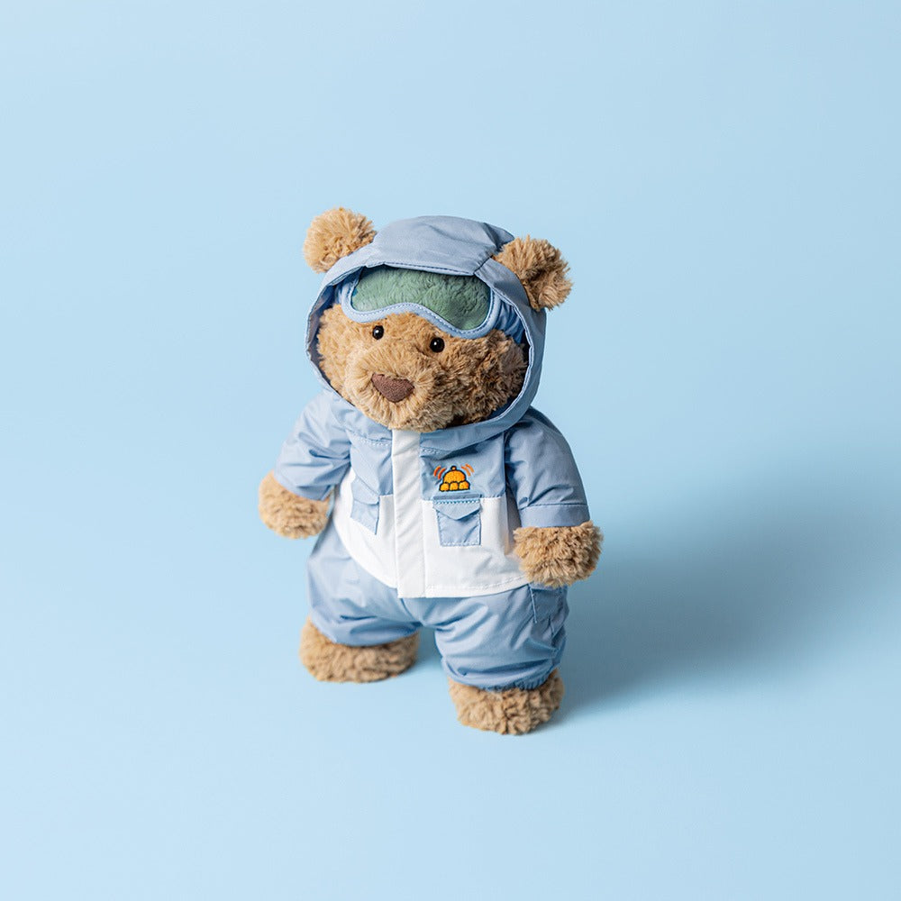 Jellycat Bartholomew Bear 'Snow Suit' Soft Toy (26cm) | Christmas Ed