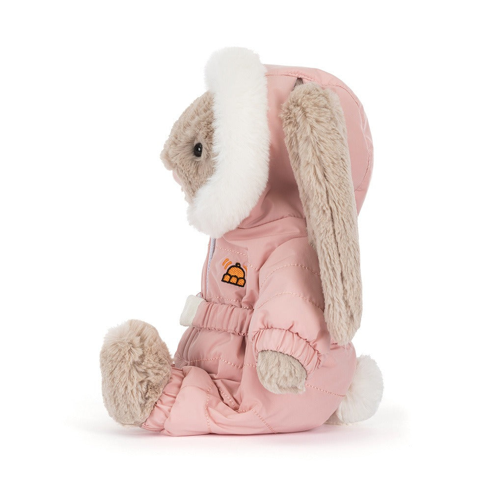 Jellycat Bashful Bunny 'Snow Suit' Soft Toy (31cm) | Christmas Ed