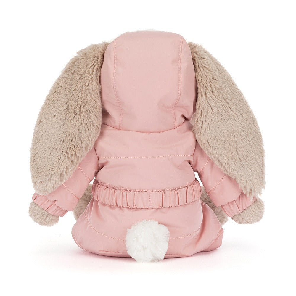 Jellycat Bashful Bunny 'Snow Suit' Soft Toy (31cm) | Christmas Ed
