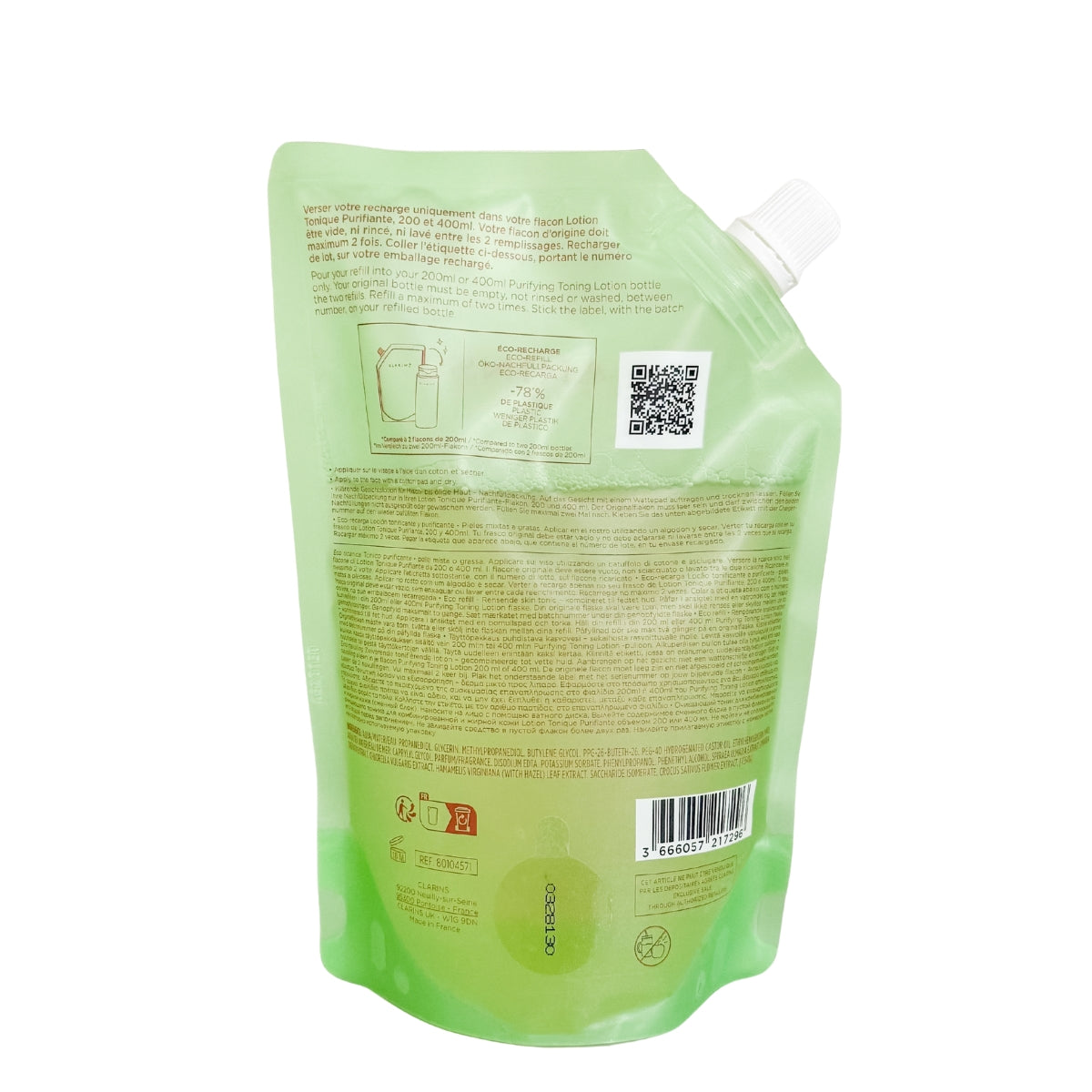 Clarins Purifying Toning Lotion (2 Sizes)