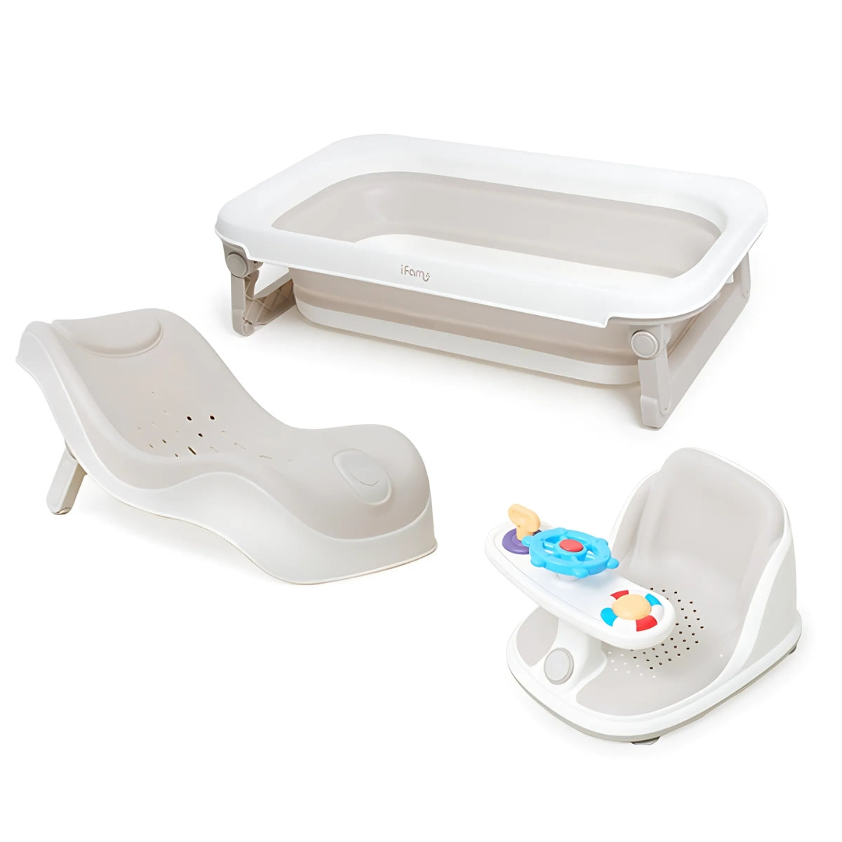 IFAM 3-in-1 Full Care Baby Bath Set (3 Types)