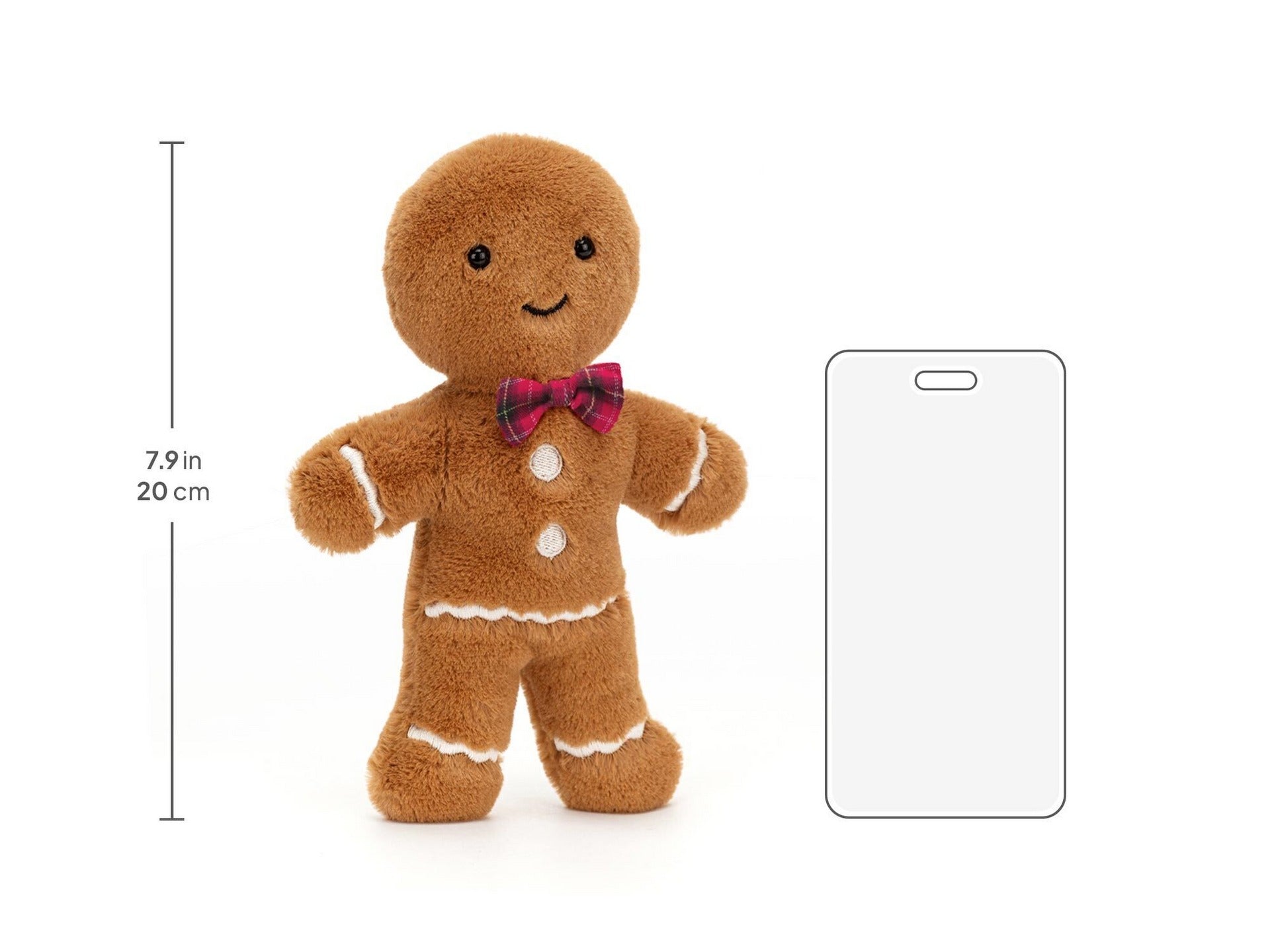 Jellycat Gingerbread Fred Soft Toy (20cm) | Christmas Ed