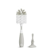 Munchkin 2-in-1 Bristle Bottle Brush, Grey