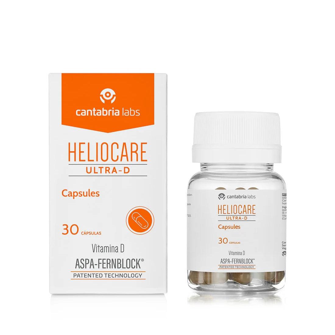 HELIOCAREULTRA-D 2箱セット Heliocare Oral Ultra D Capsules Sunscreen, EU (30 caps) - exp 10