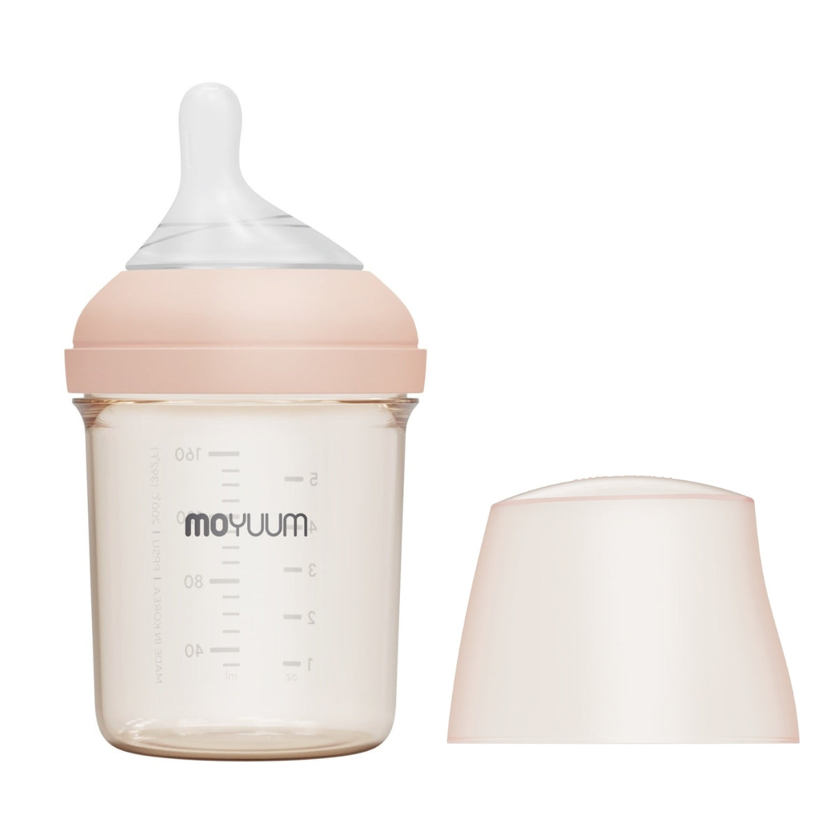 Moyuum mov.aa PPSU Wide Neck Baby Bottle, 160/250ml (3 Colors)