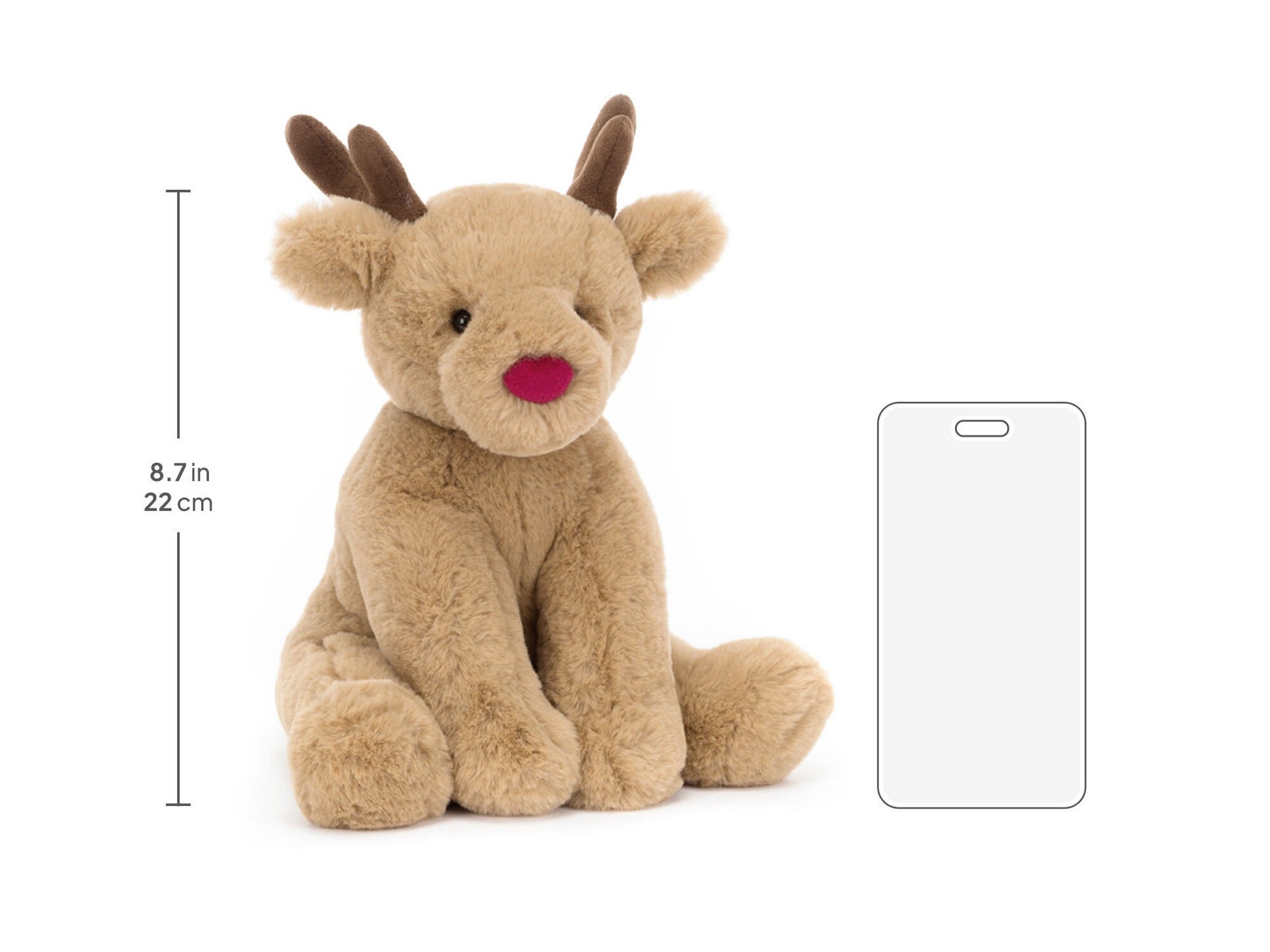 Jellycat Romi Reindeer Soft Toy (22cm) | Christmas Ed