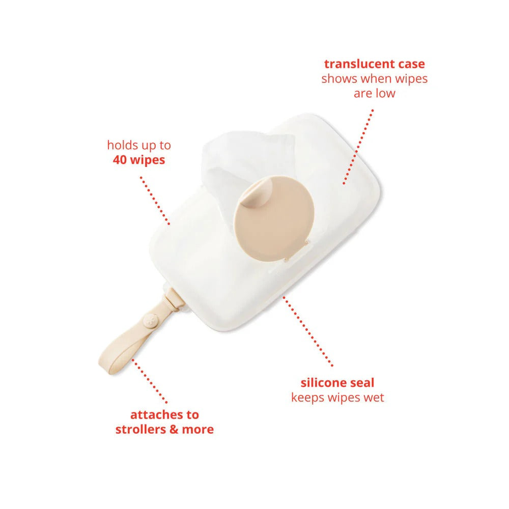 Skip Hop Grab & Go Snug Seal Wipes Case (2 Colors)