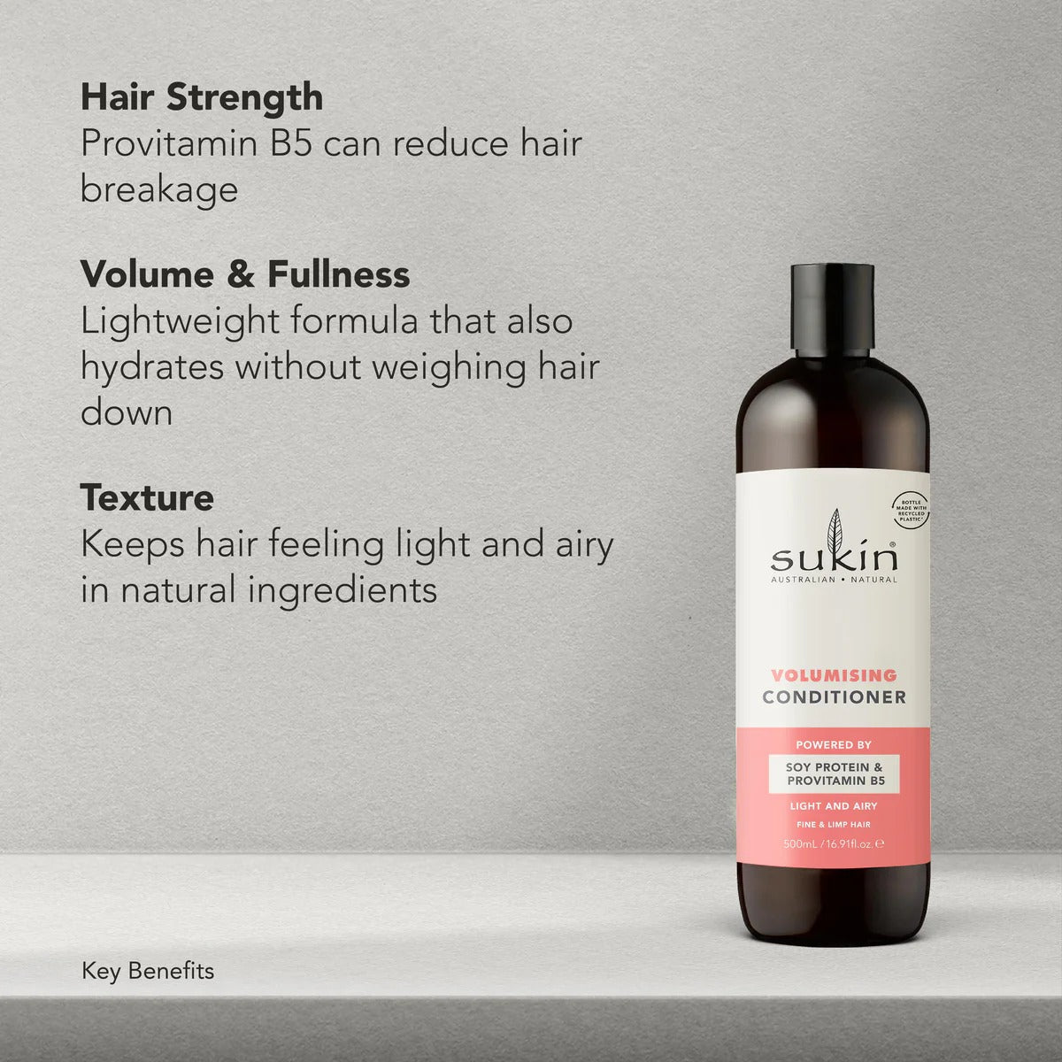 Sukin Natural Volumising Conditioner, 500ml