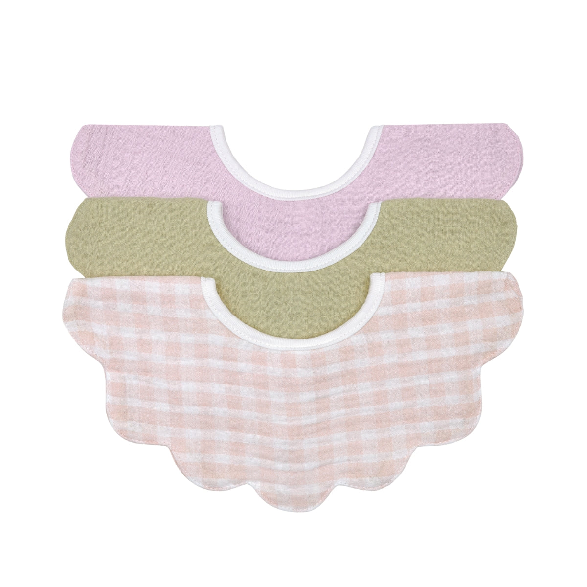 Soft Spot Petal Bib, 3pk (6 Designs)