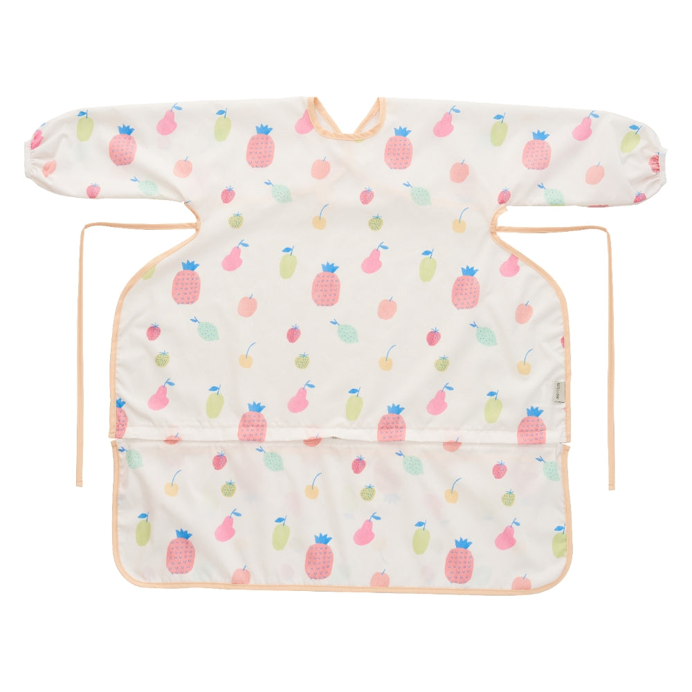 Moyuum Waterproof Bib, Fruits (Sleeveless/Long-Sleeve)