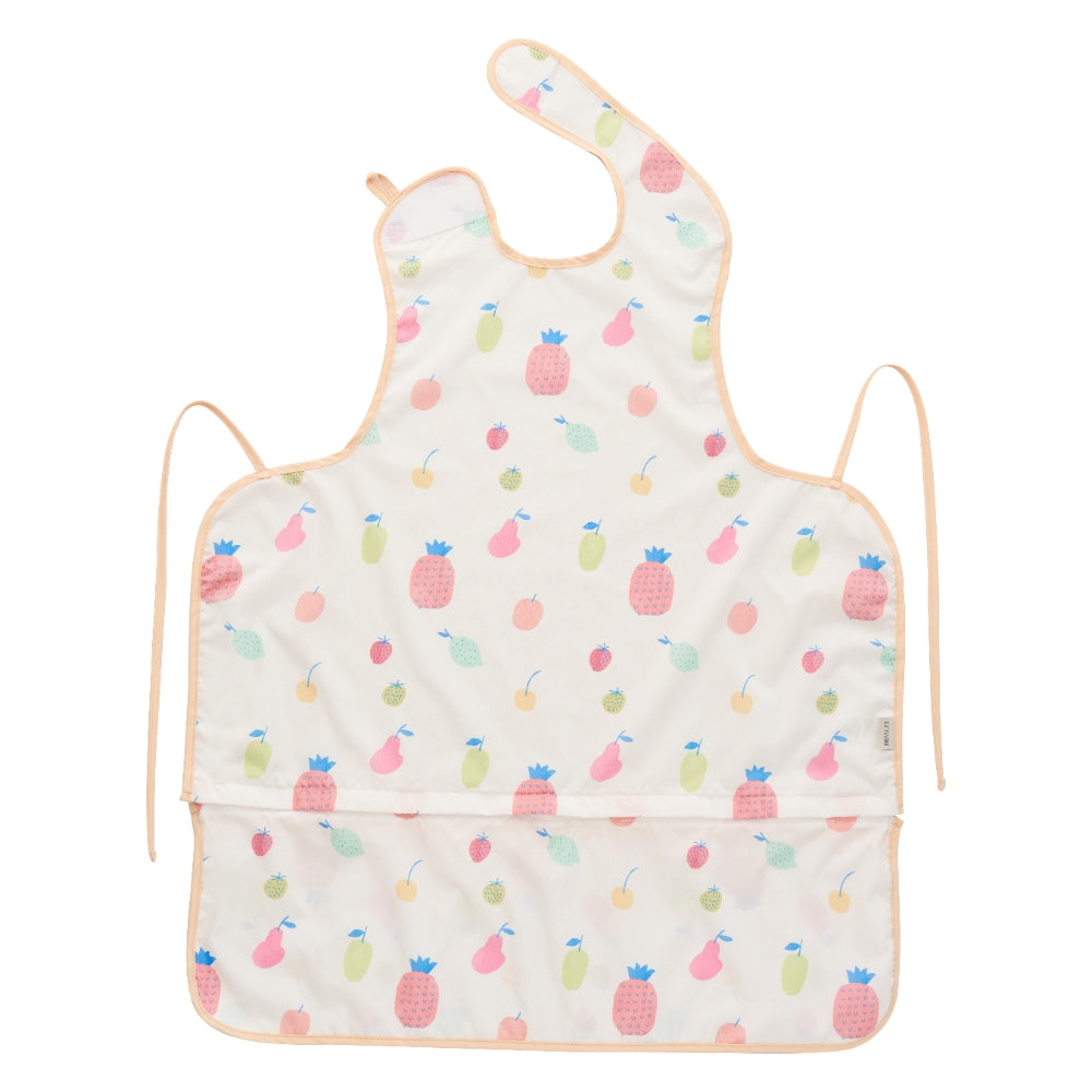 Moyuum Waterproof Bib, Fruits (Sleeveless/Long-Sleeve)