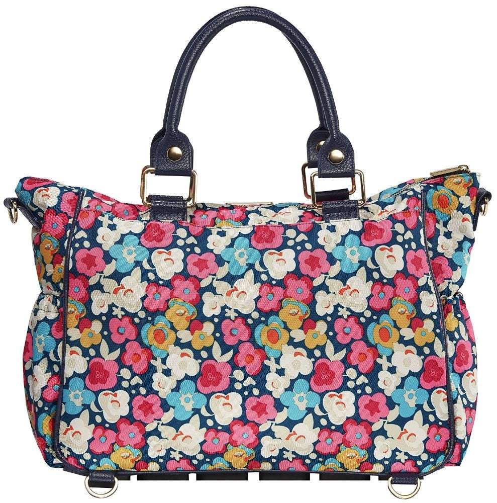 Itzy Ritzy Triple Threat Convertible Diaper Bag - Posy Pop