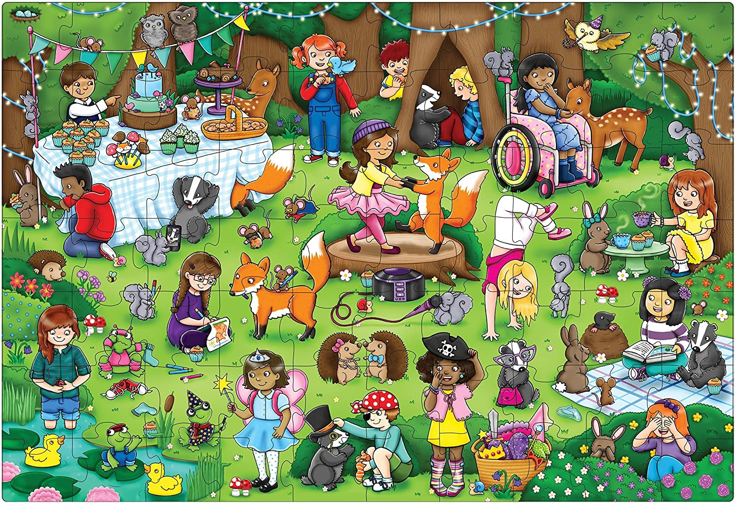 Orchard Toys Woodland Party Jigsaw Puzzle