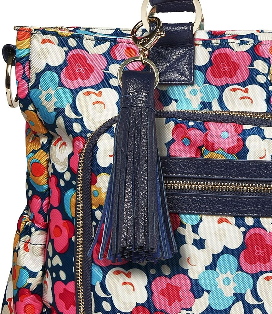 Itzy Ritzy Triple Threat Convertible Diaper Bag - Posy Pop