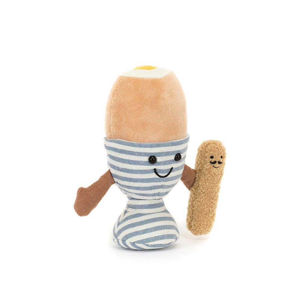 Jellycat Amuseables Eggetha Egg & Lance Soldier Soft Toy (16cm)