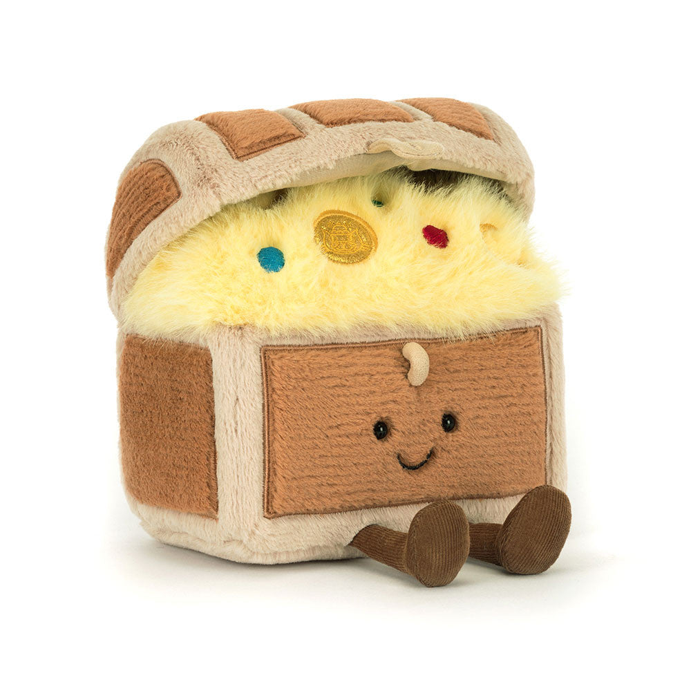 Jellycat Amuseables Treasure Chest Soft Toy (19cm)