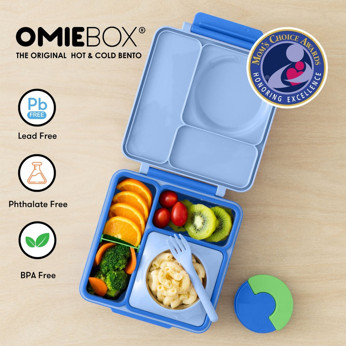 OmieBox Hot & Cold Insulated Bento Box (11 Colours)