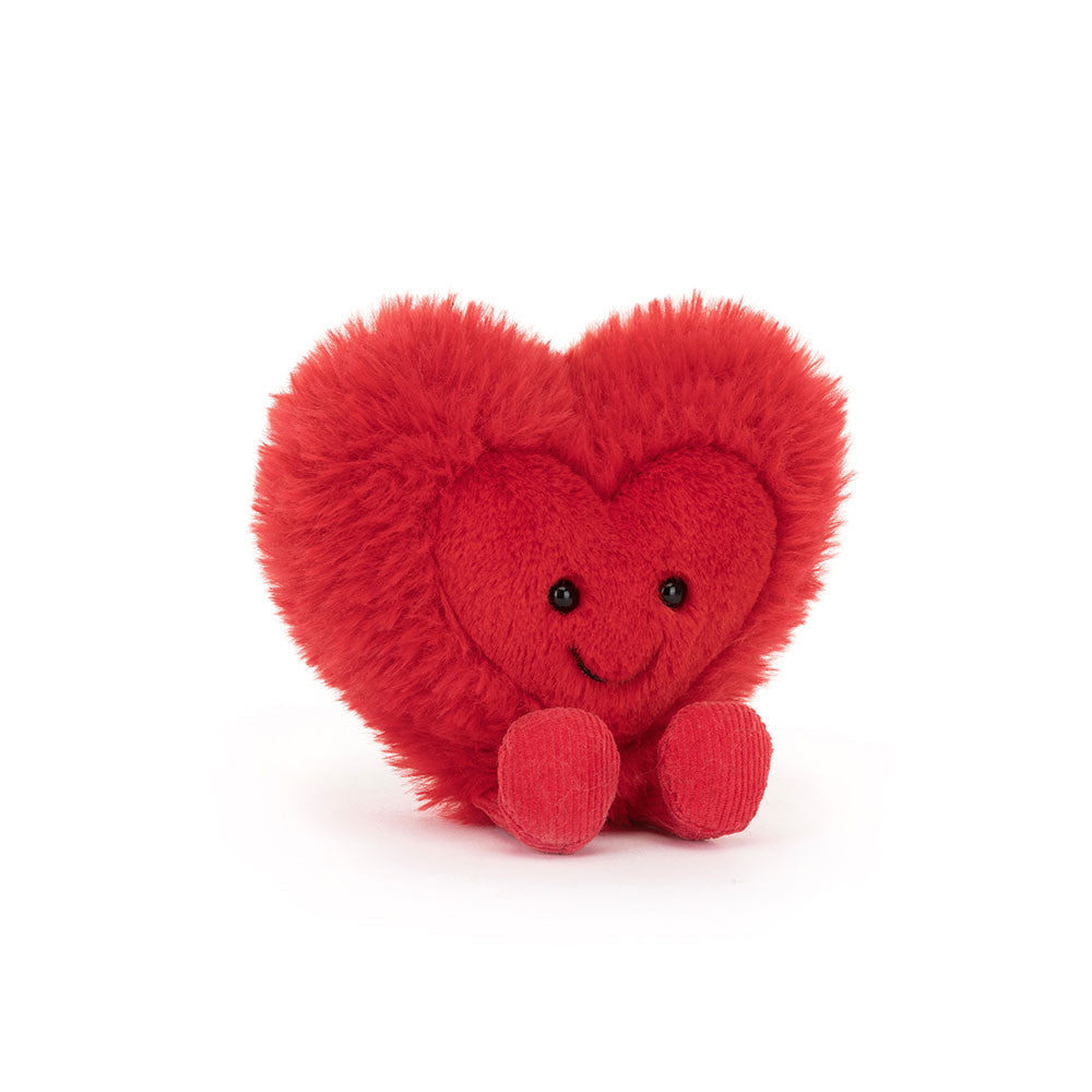 Jellycat Amuseables Beatie Heart Soft Toy, Little (12cm)