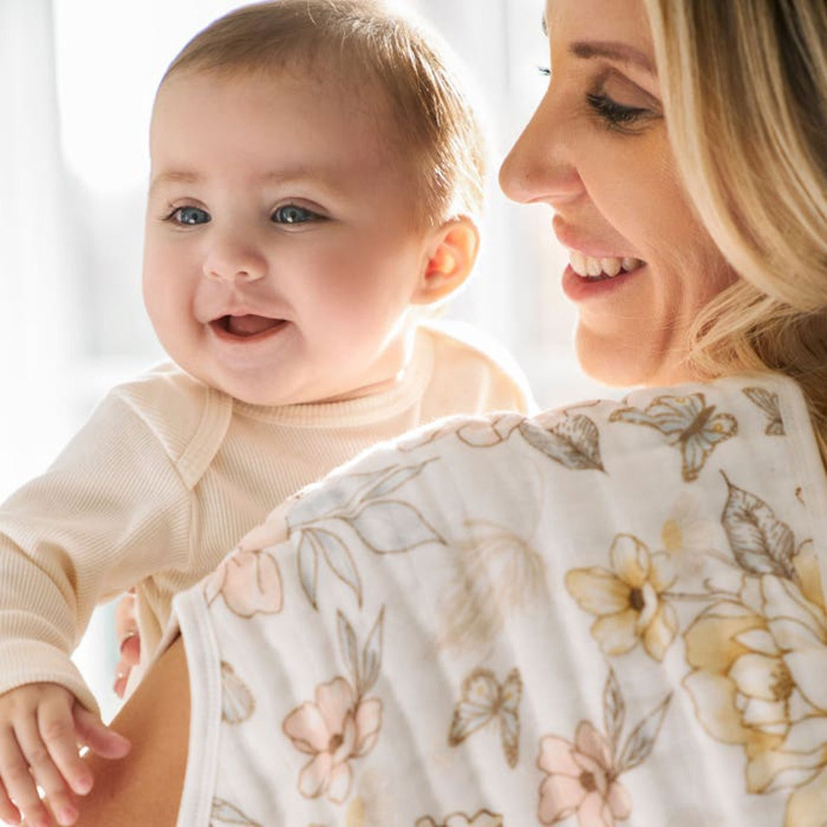 Aden Anais Organic Muslin Burpy Bibs, 2pk