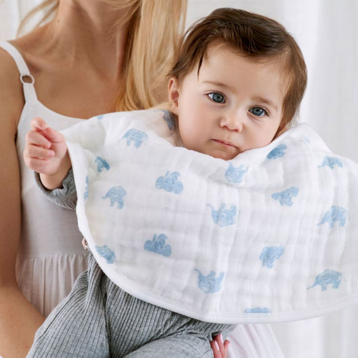 Aden Anais Organic Muslin Burpy Bibs, 2pk