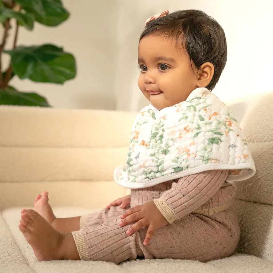 Aden Anais Essential Classic Muslin Burpy Bibs, 1pk (12 Designs) - Pupsik Singapore