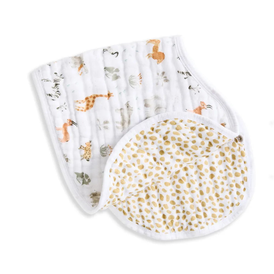 Aden Anais Essential Classic Muslin Burpy Bibs, 1pk (12 Designs) - Pupsik Singapore