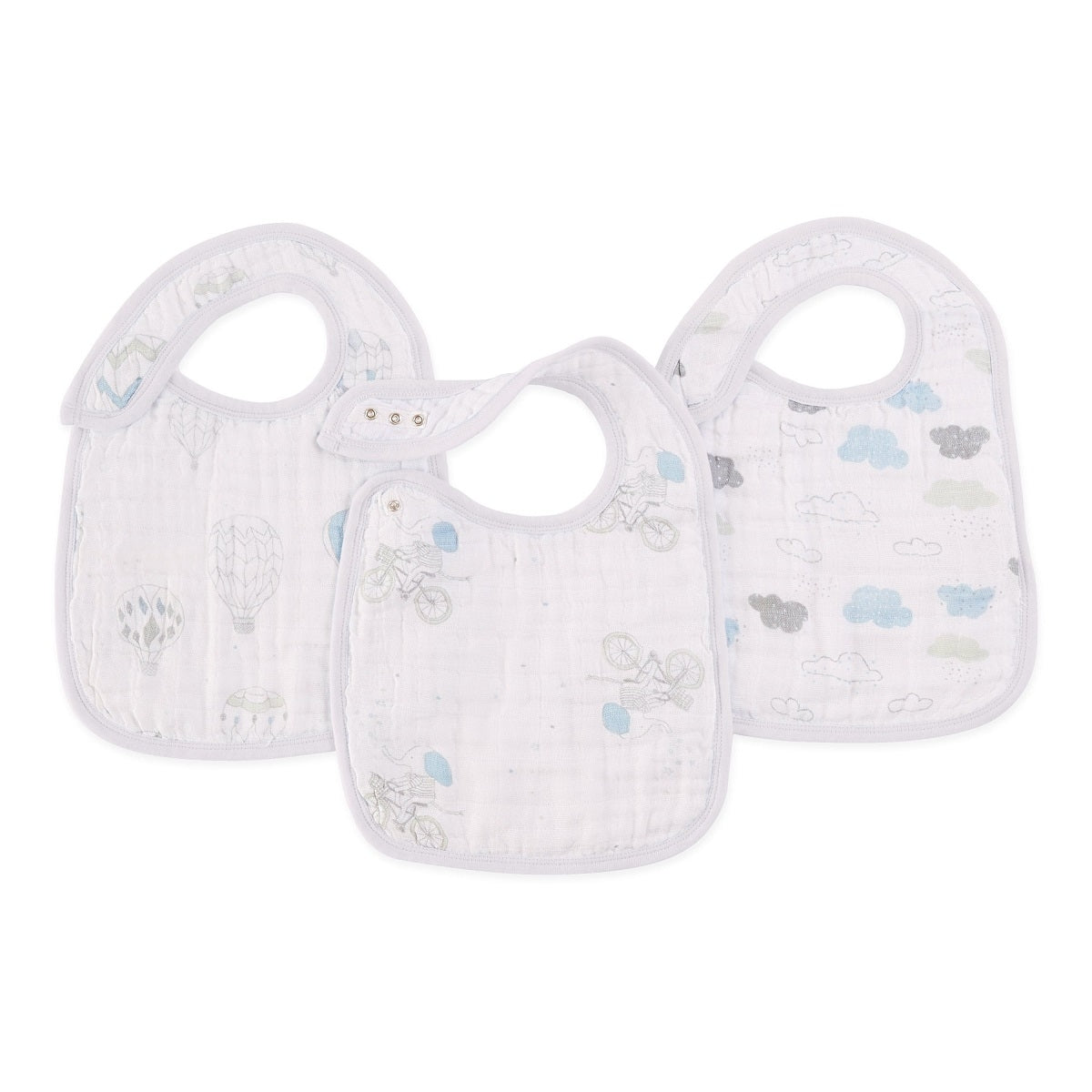 Aden Anais Boutique Snap Bib (3pk) (9 Designs)