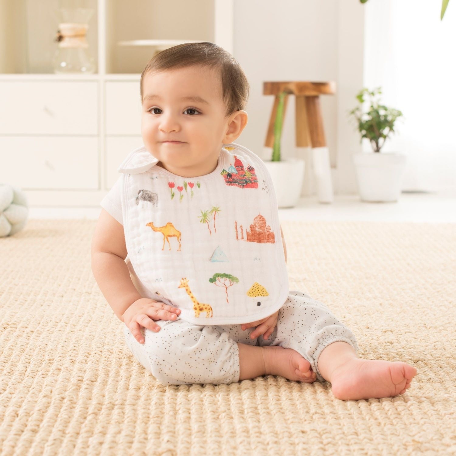 Aden Anais Boutique Snap Bib (3pk) (9 Designs) - Pupsik Singapore