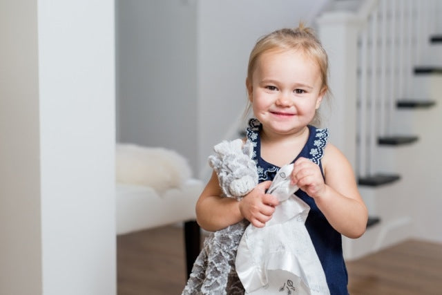 Lulujo Baby Muslin Security Blankets, 2pk (4 Designs) - Pupsik Singapore