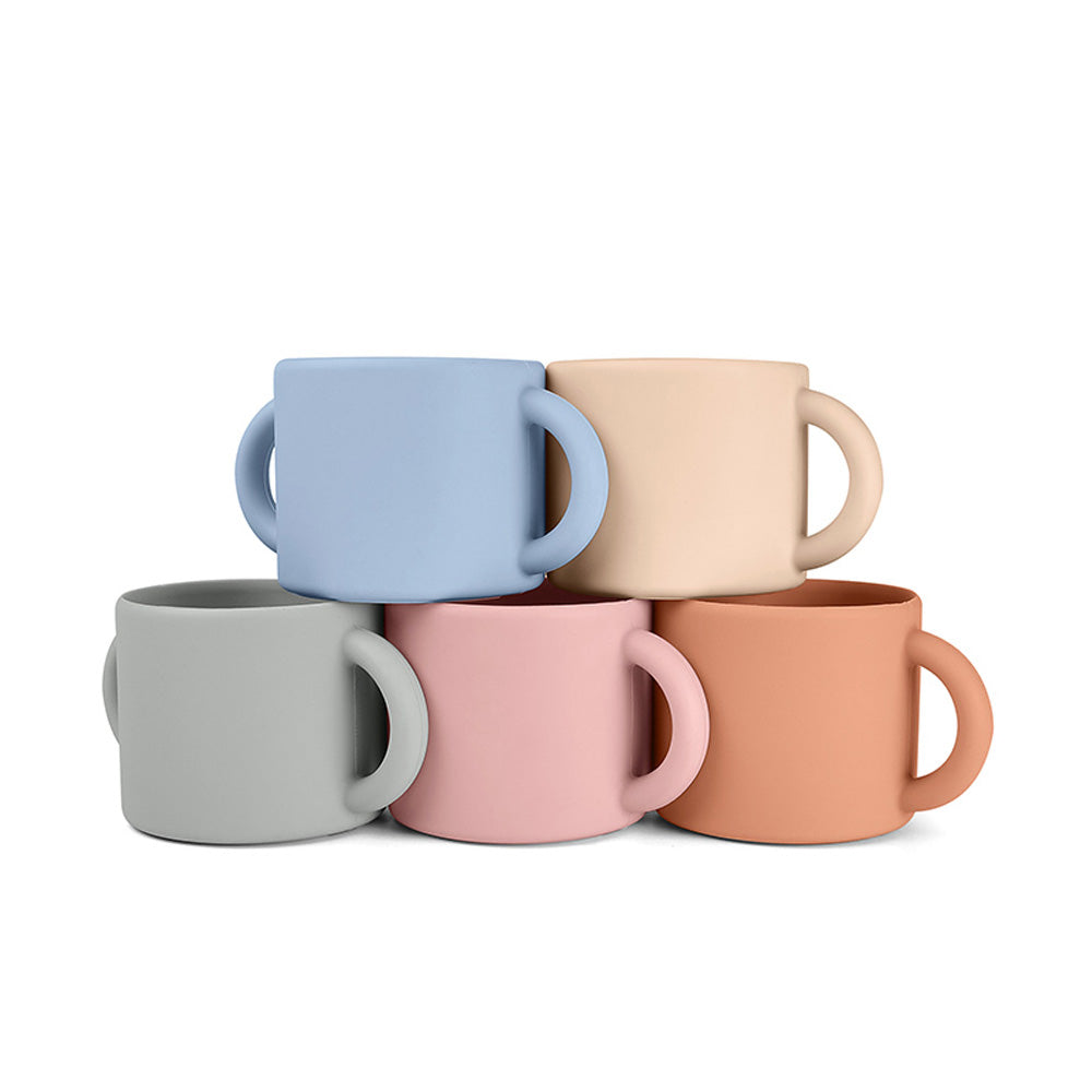 Biomom Double-Handled Silicone Cup, 180ml (3 colors)