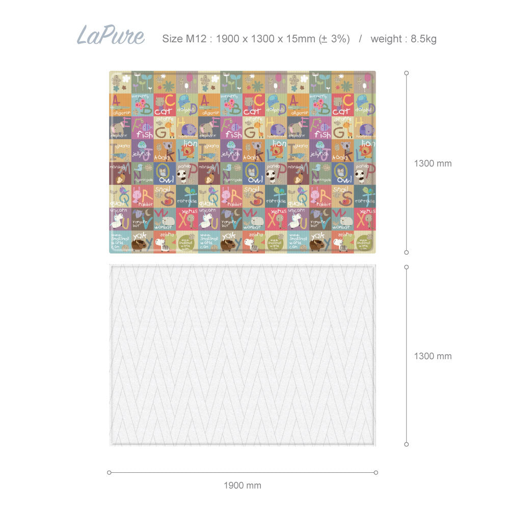 Parklon LaPure Playmat - Animal Double Herringbone (M15)
