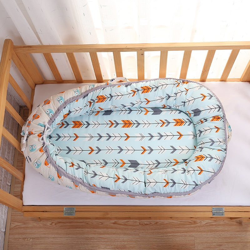 MPJ Organic Cotton Baby Nest Lounger (5 Designs) - Pupsik Singapore