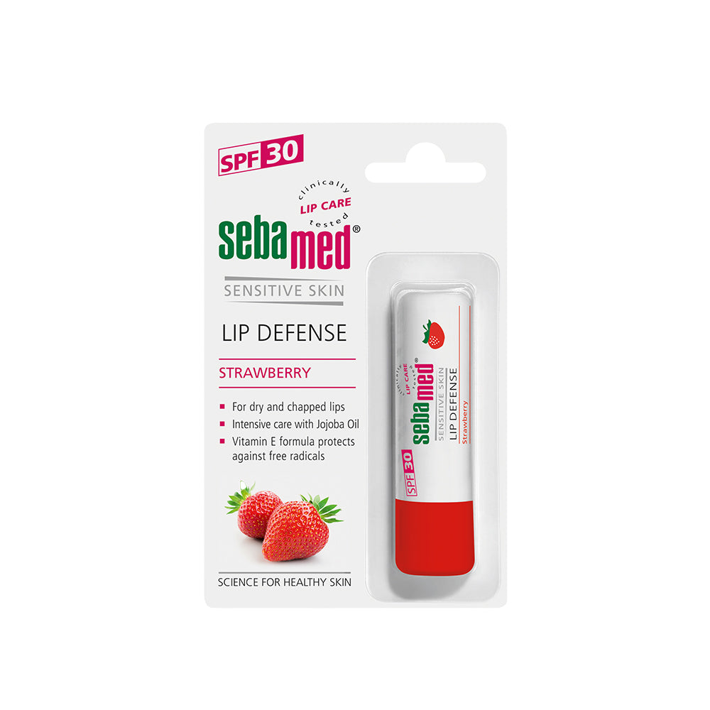 Sebamed Lip Defense Stick SPF30, 4.8g (Strawberry) - Exp 06/27
