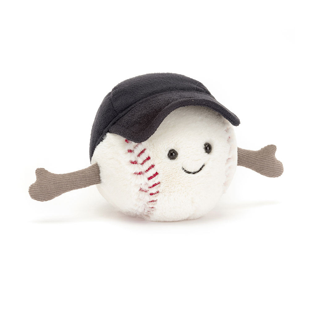 Jellycat Amuseables Sports Baseball Soft Toy (10cm)