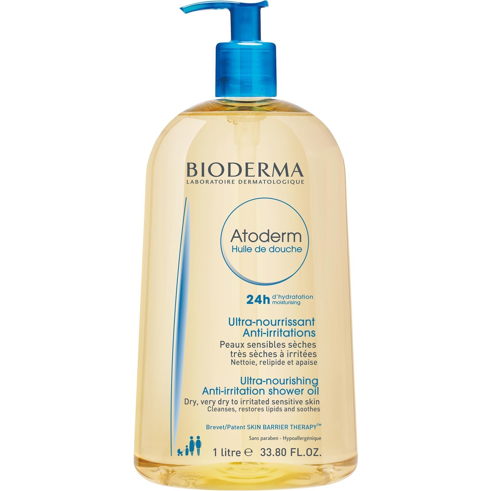 Bioderma Atoderm Anti-Irritation Shower Oil, 1L (exp 07/28)