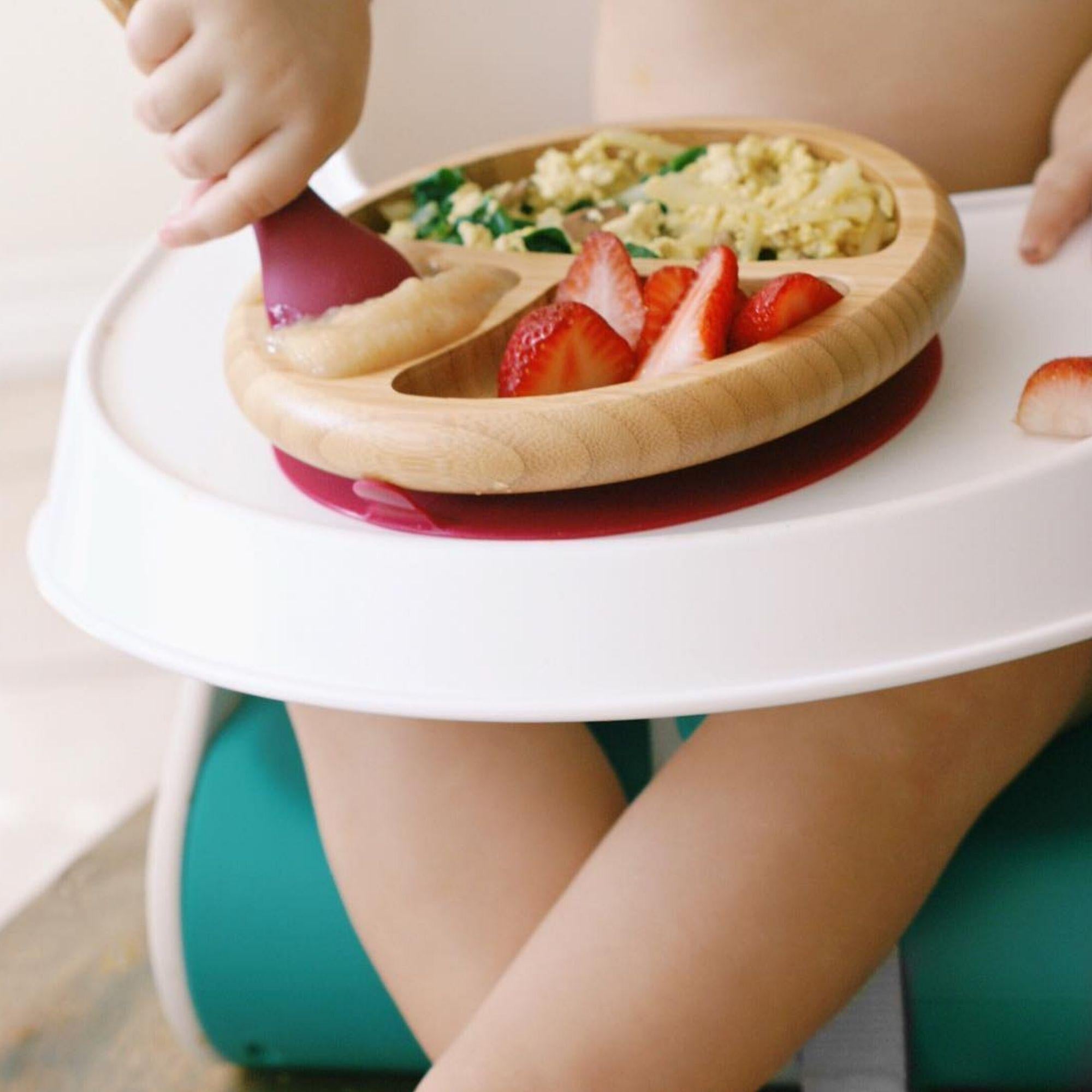 Avanchy Bamboo Baby Spoons (5pk) - Blue