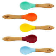 Avanchy Bamboo Baby Spoons (5pk) - Blue