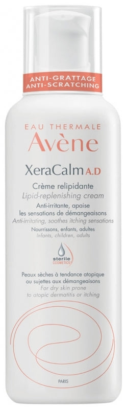 Avene XeraCalm A.D. Lipid Replenishing Cream, 400ml - Exp 06/27