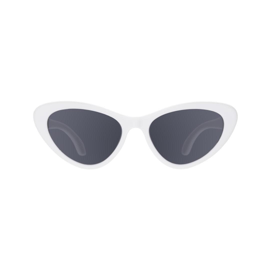 Babiators Original Cat-Eye Sunglasses - Wicked White (2 Sizes)
