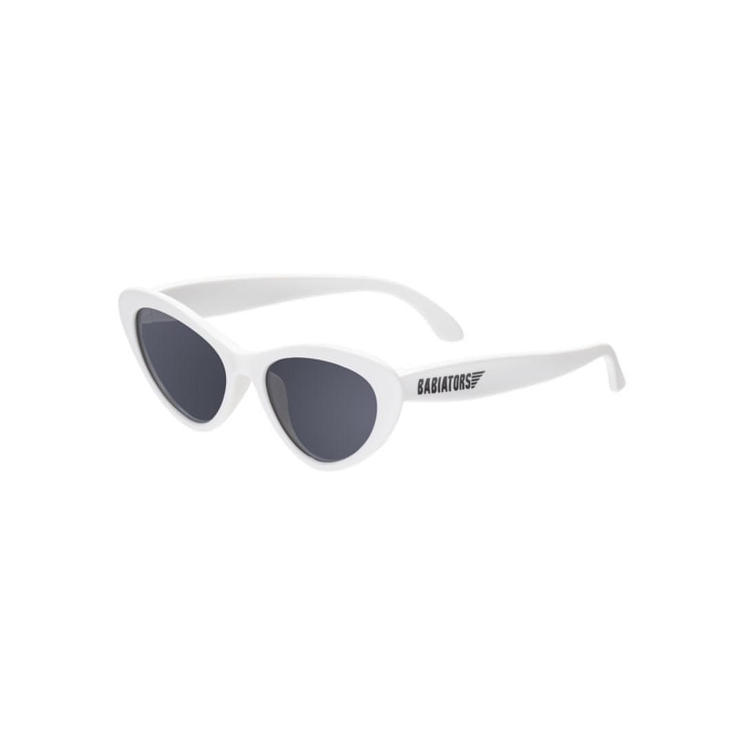 Babiators Original Cat-Eye Sunglasses - Wicked White (2 Sizes)